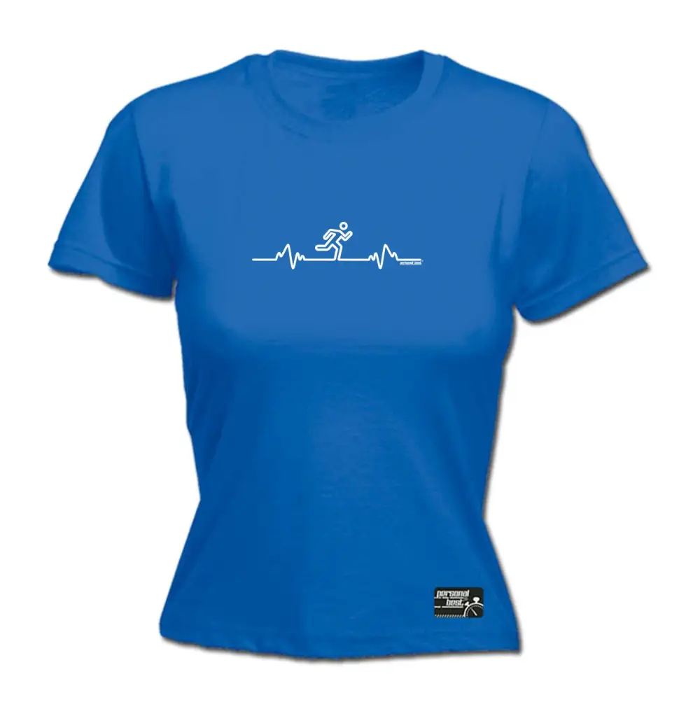 Running Pulse Graphic Fitted Tee