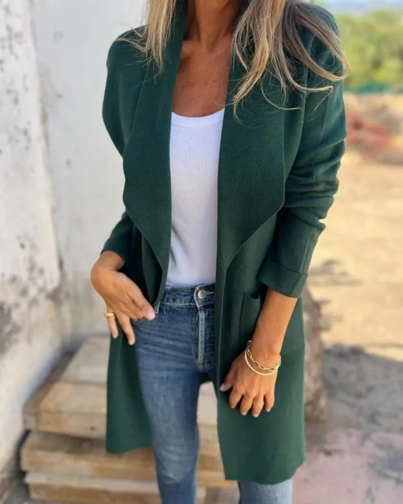 Longline Knit Cardigan