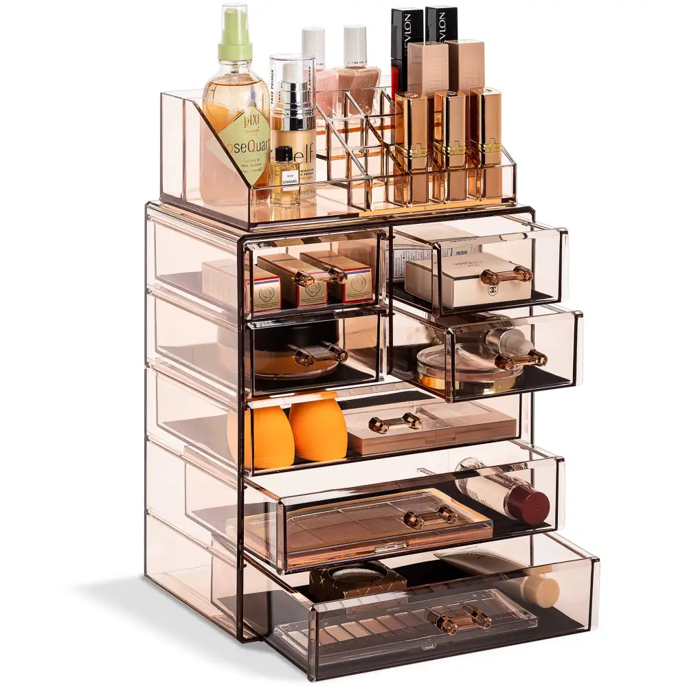 Transparent PC Makeup Organizer