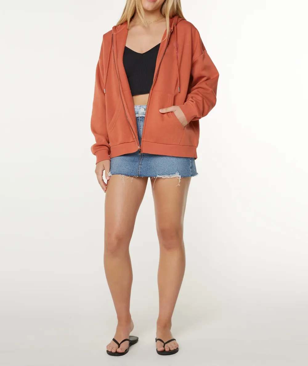 Dolphin Print Women's Hooded Sweatshirt
