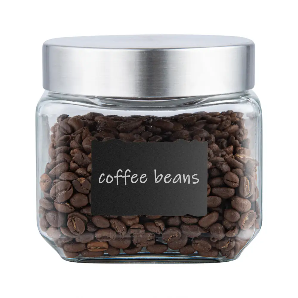 Chalkboard-Label Snack Storage Jar