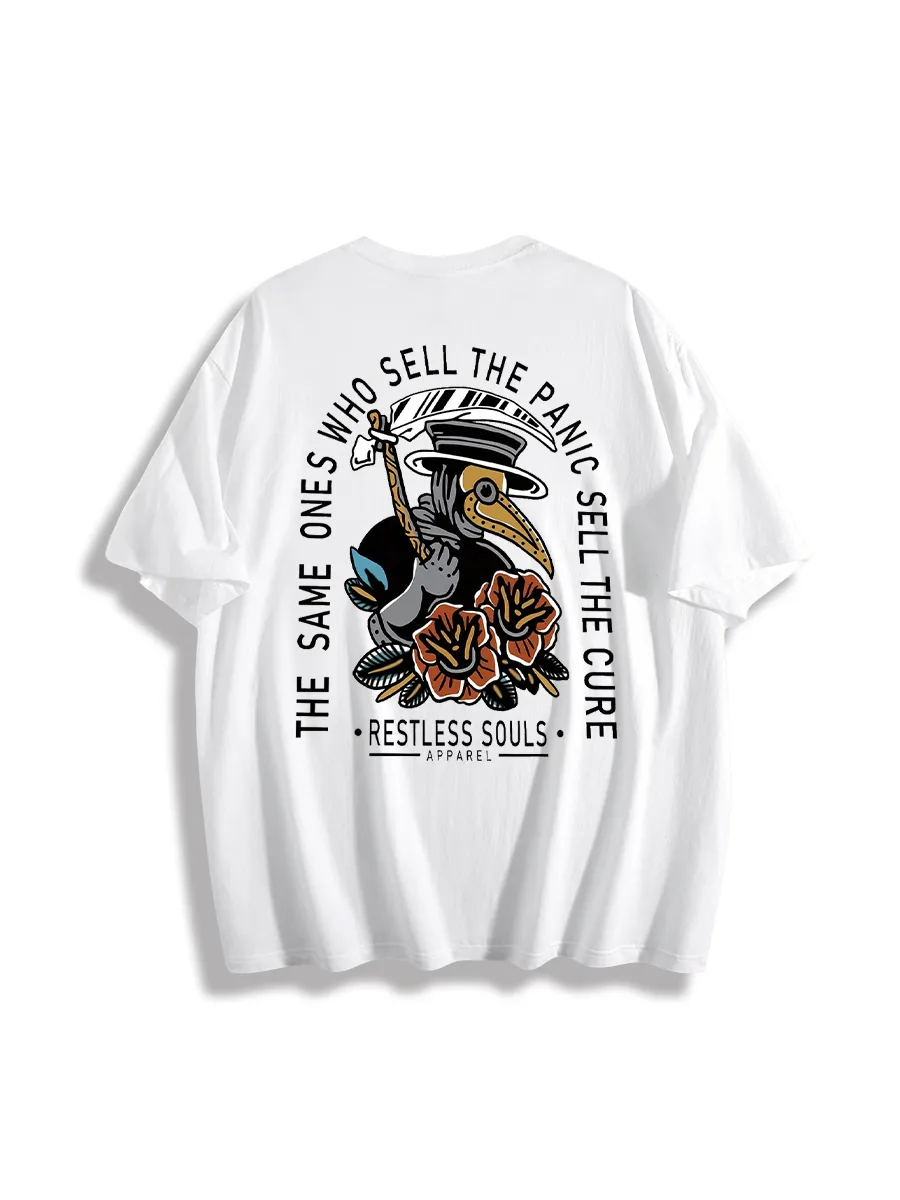 Mystic Creature Quote Themed Graphic T-Shirt