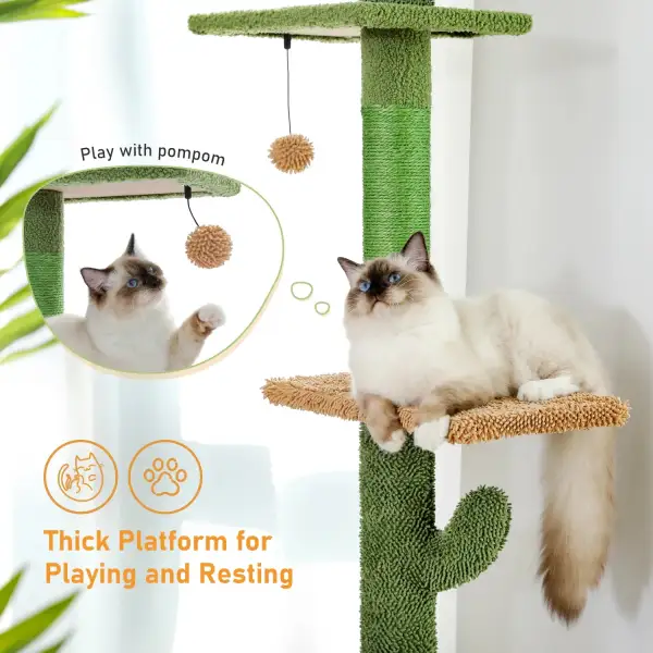 Comfortable Cat Climbing Tree Climbing Frame