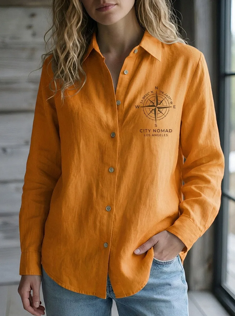 Travel Lover Los Casual Shirt