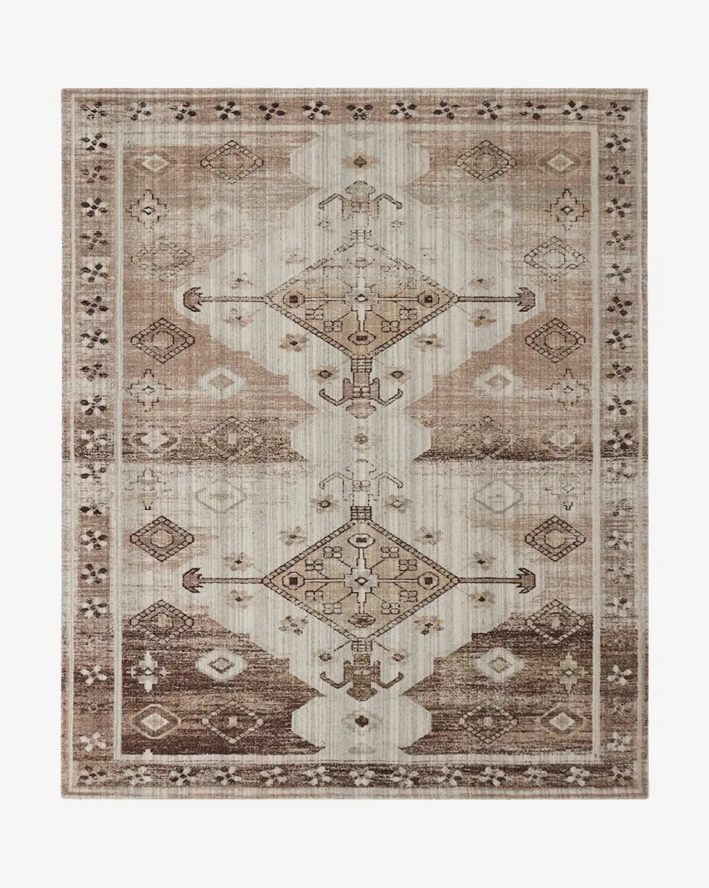 Botanical Handwoven Wool Area Rug