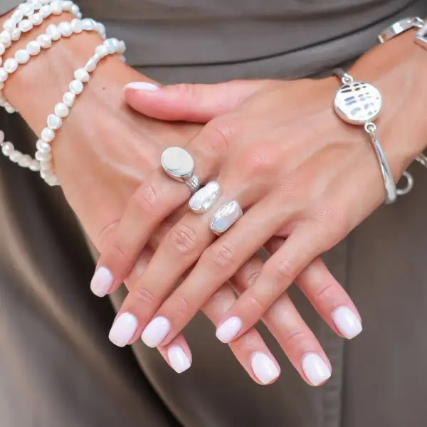 Mother Of Pearl Shore Ring