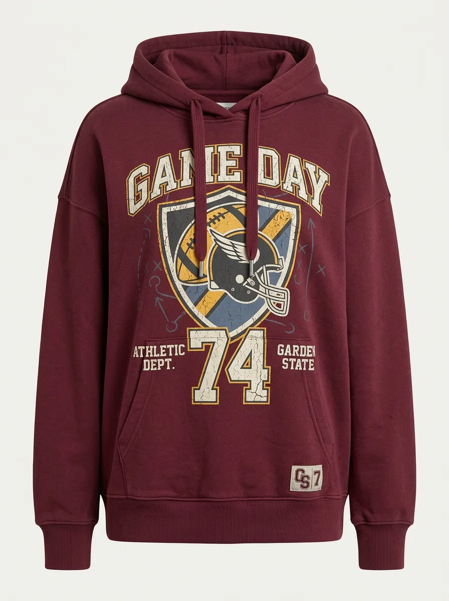 Women's Pigskin Heritage Football Hoodie