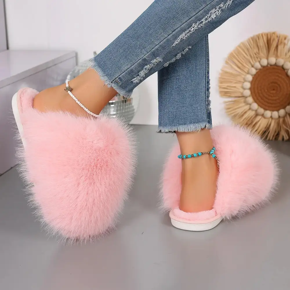 Relaxed Platform Indoor Slippers