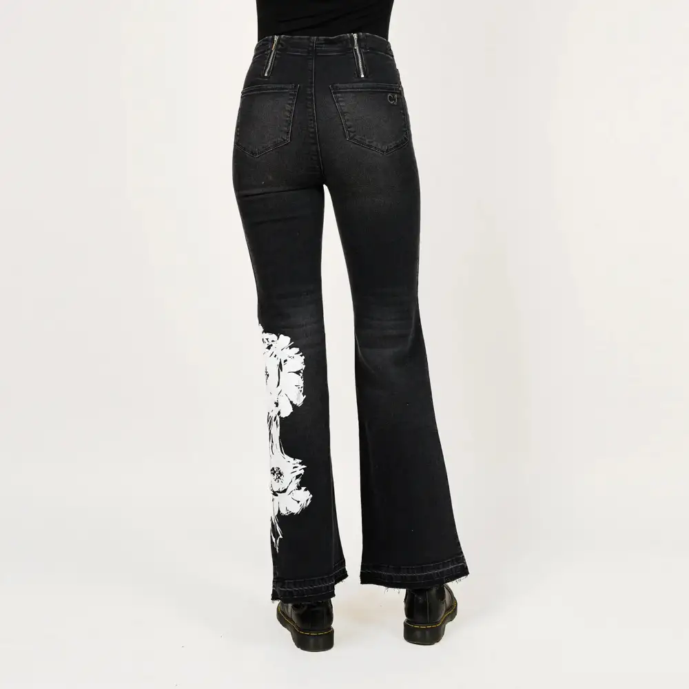 Bootcut High Rise Denim Jeans