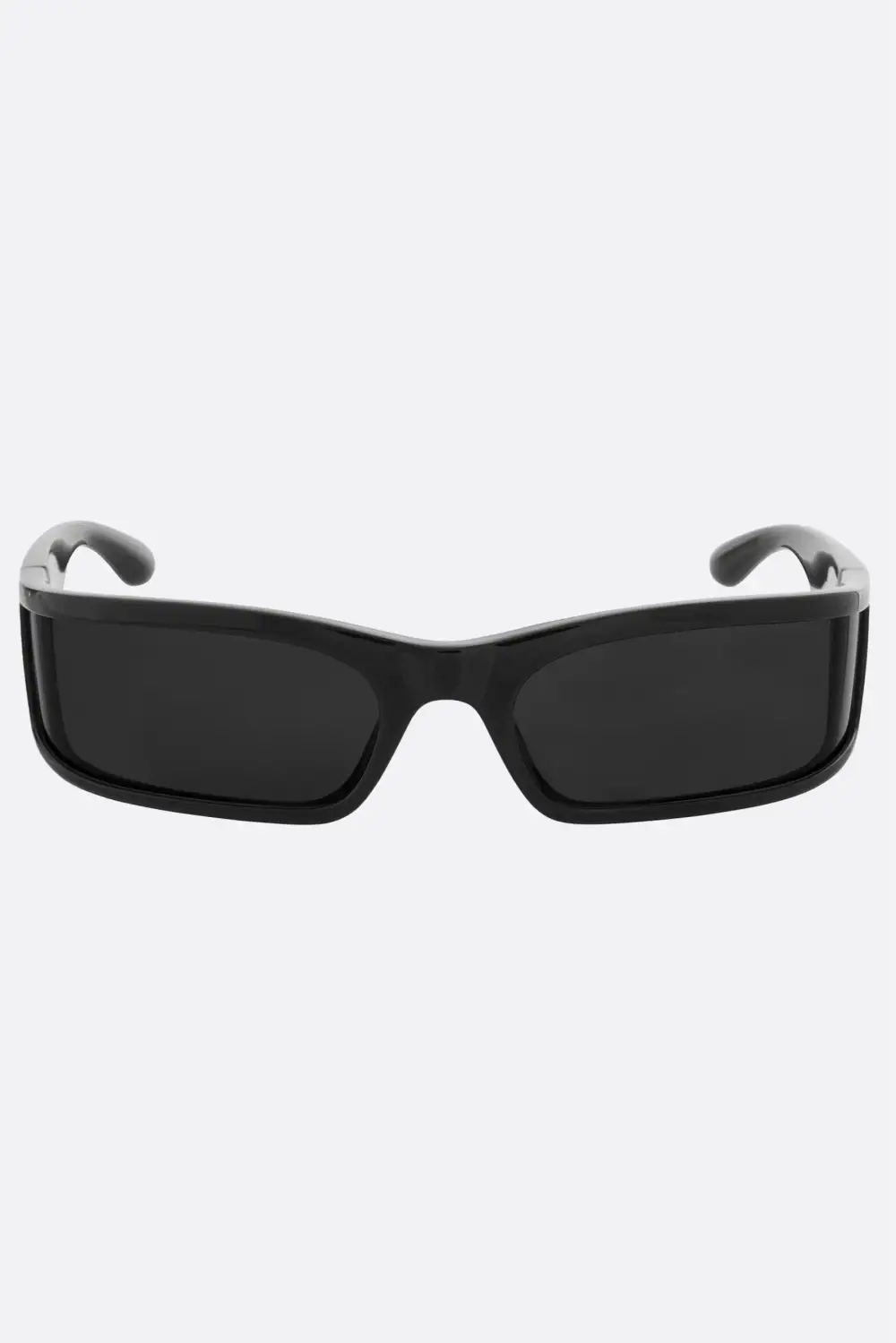 Classic Gold Tone Nylon Rectangle Sunglasses