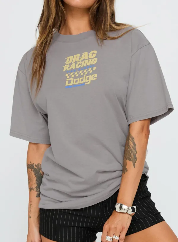 Racer Oversized Graphic Tee