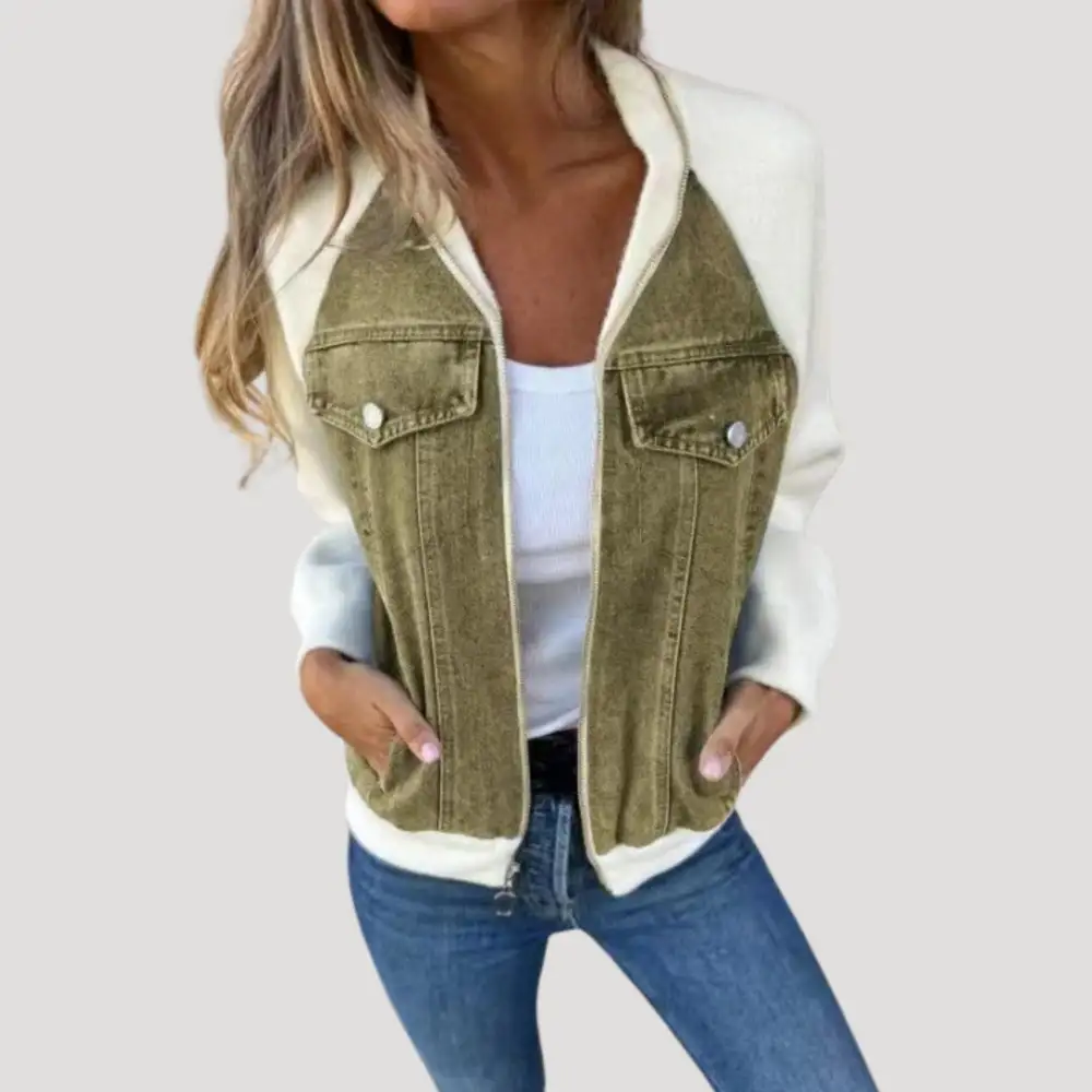 Modern Structured Relaxed Bomber Jacket
