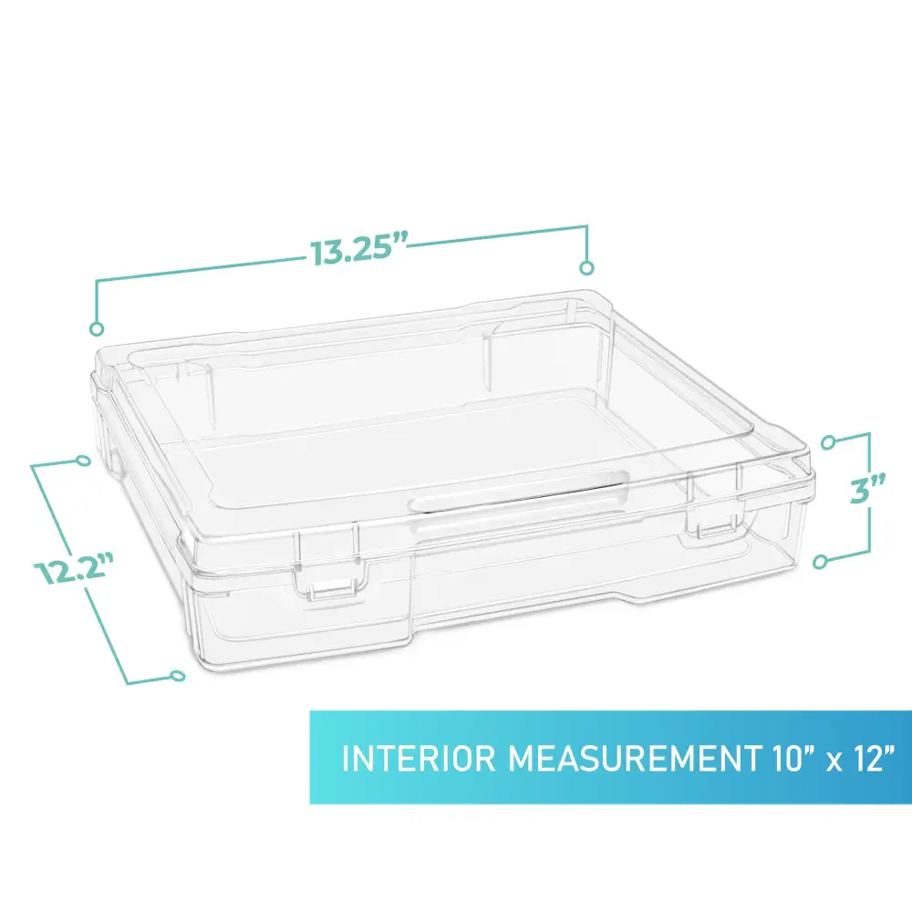 Thick Clear Portable Project Case