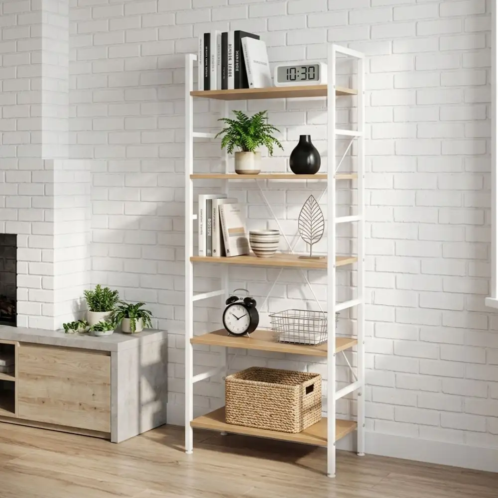 Casual Modern Space Saving Bookshelf