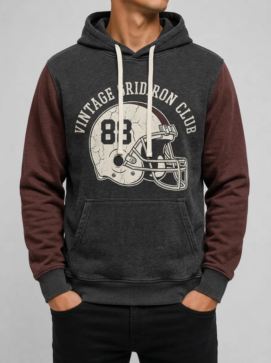Men's Quarterback Classic Football Hoodie