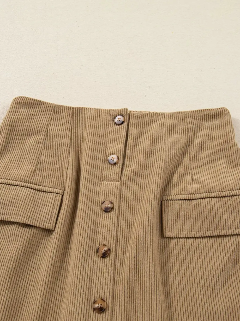 Corduroy Mini Skirt