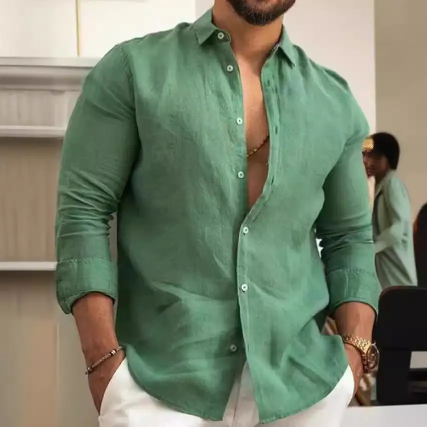 Men's Lightweight Linen Shirt