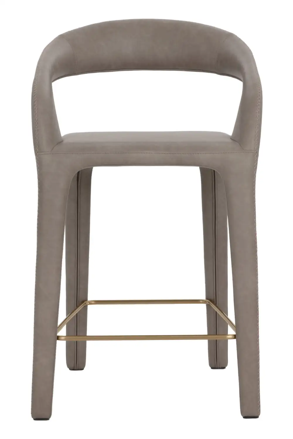 Structured Contemporary Counter Stool