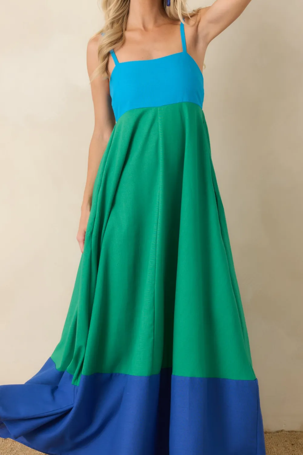 Modern Style Maxi Dress