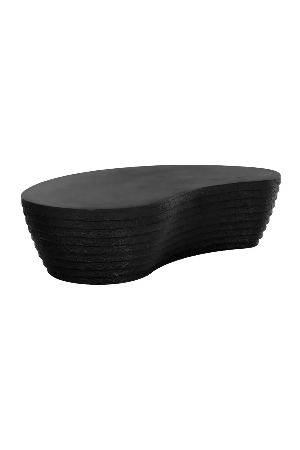 Curved Indoor/outdoor Coffee Table