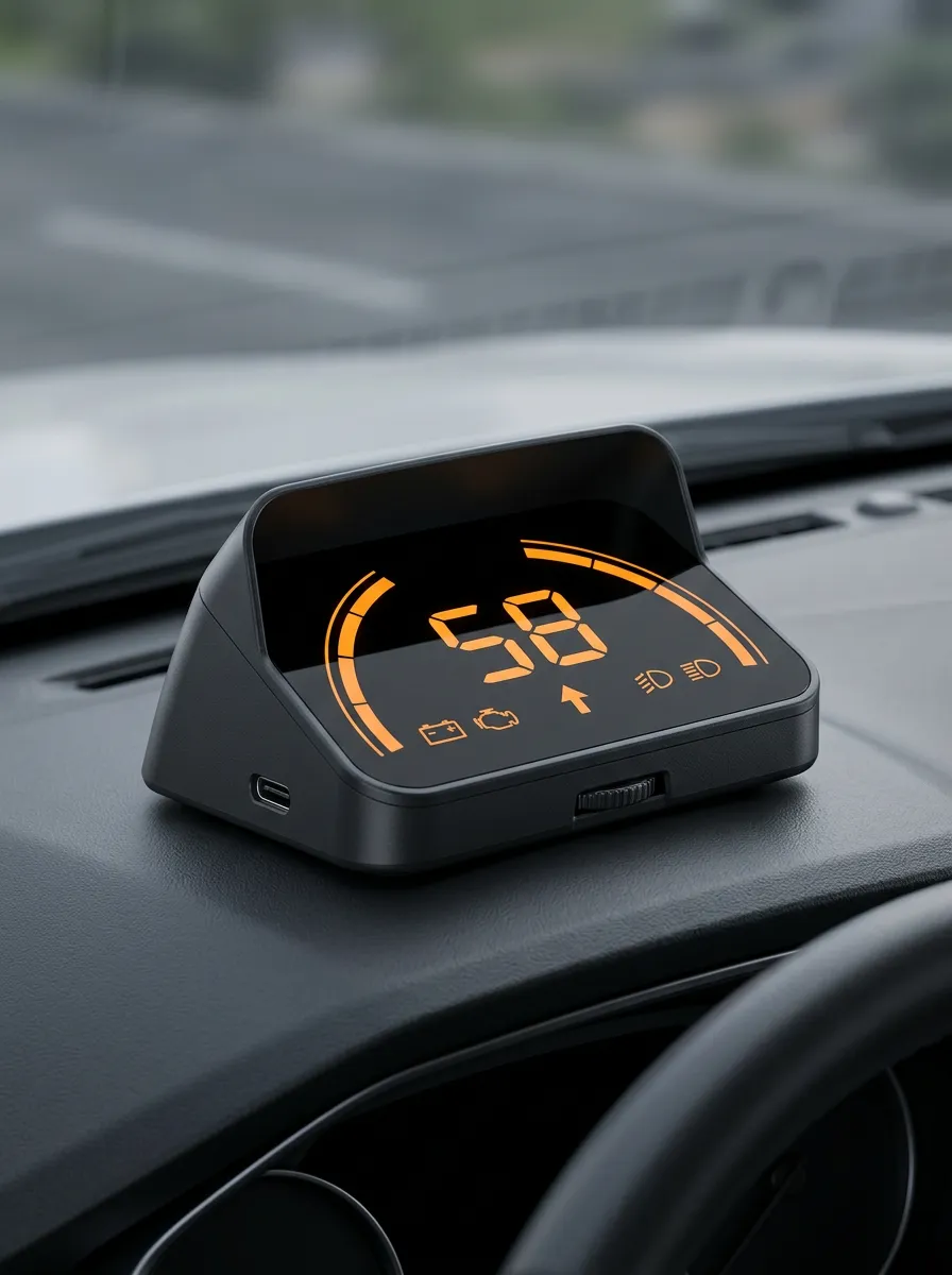 Protective Digital-Speedometer HUD LED-Display Car HUD Display