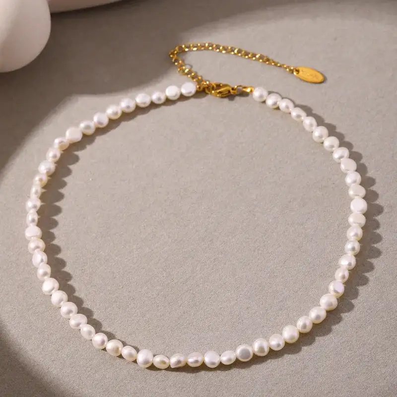 Coastal Freshwater Pearl Choker Necklace