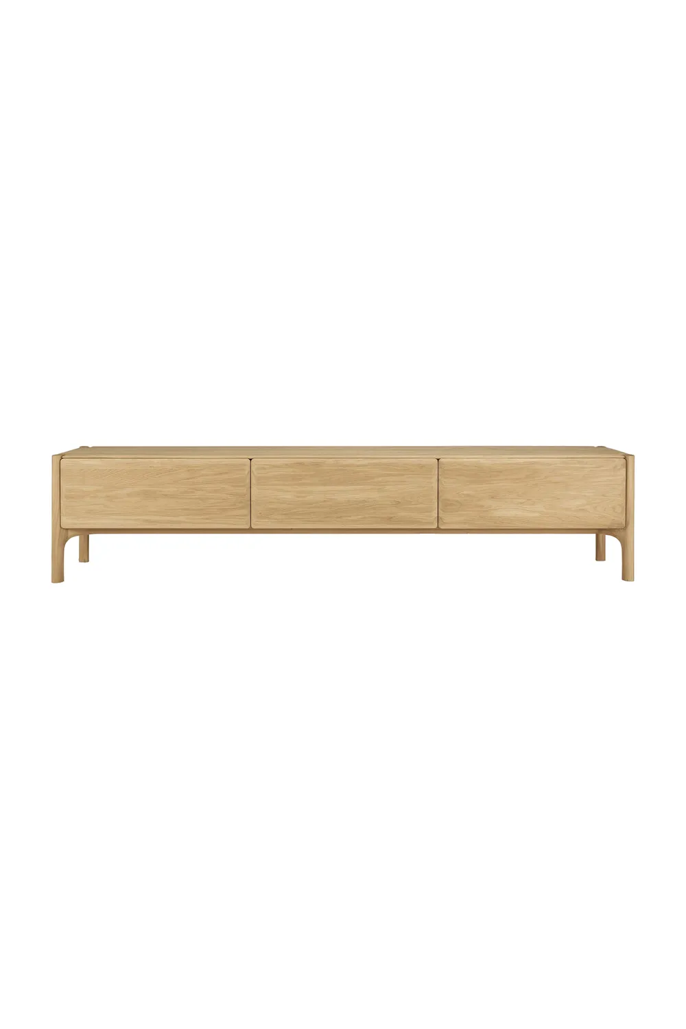 Curved Wood Tv Cupboard
