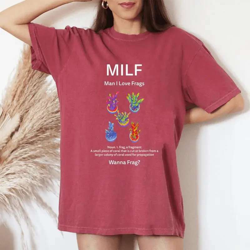 Milf Man I Love Frags For Men Women Women's Oversized Comfort Colors T-Shirt