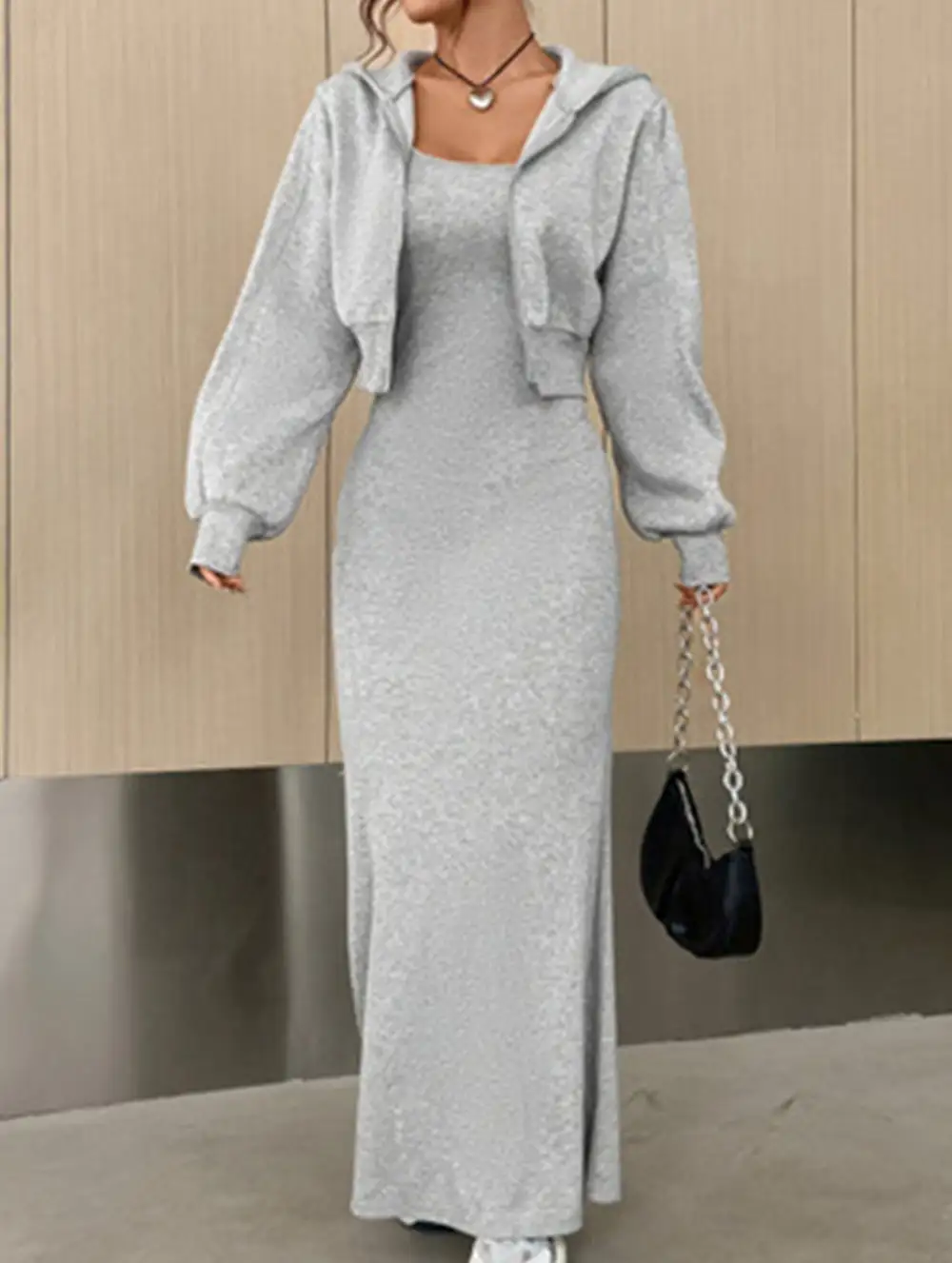 Outer Two Piece Mini Dress