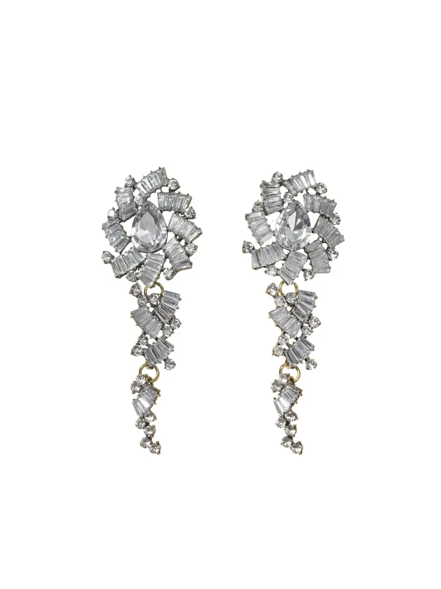 Vivienne  Crystal Waterfall Drop Earrings