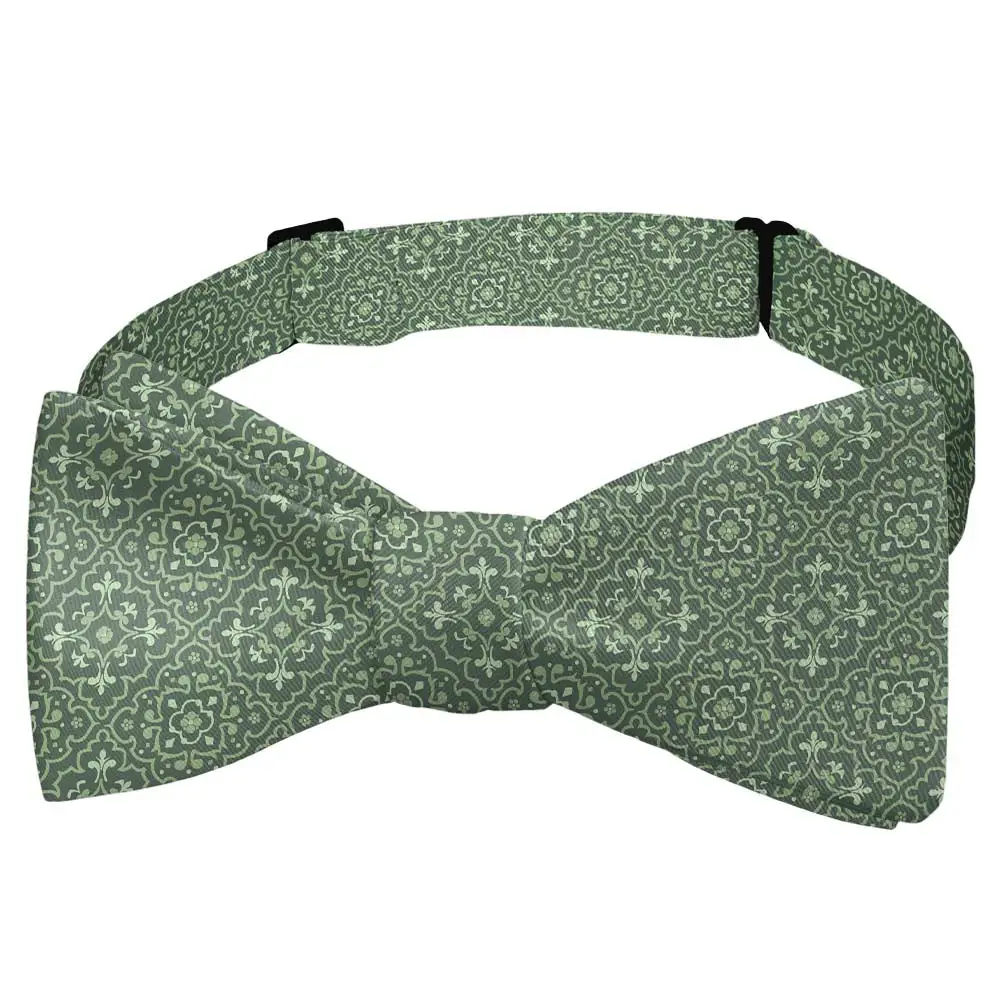 Guilded Medallion Pattern Bow Tie