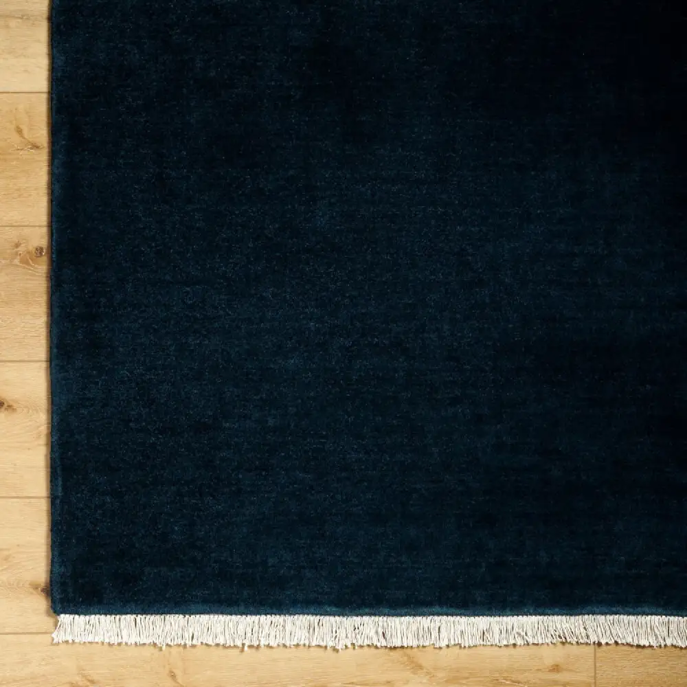Hand-Loomed Wool Fringe Table Runner