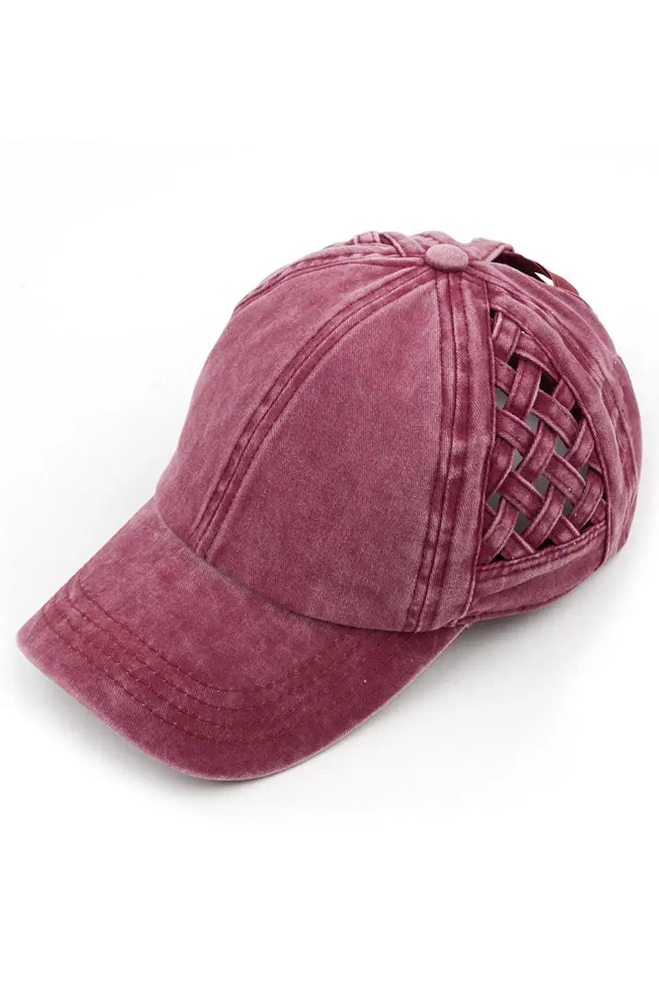 Weavon Basket Criss-cross Ponycap