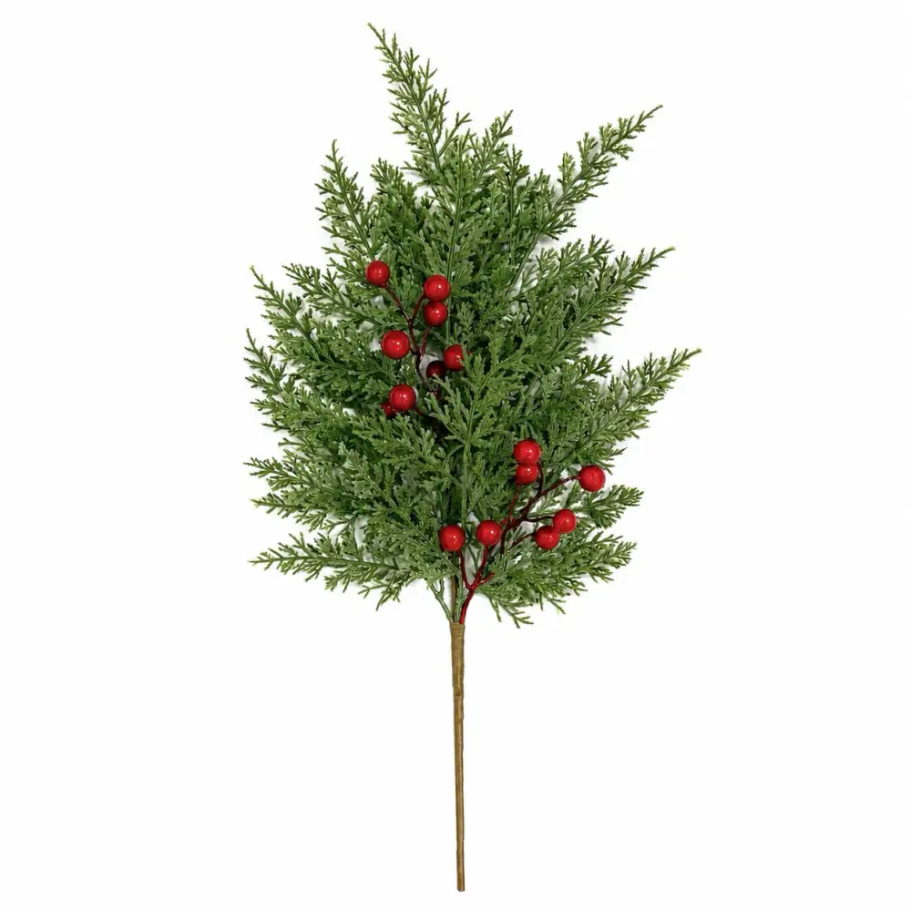 Artificial Cedar Berry Picks