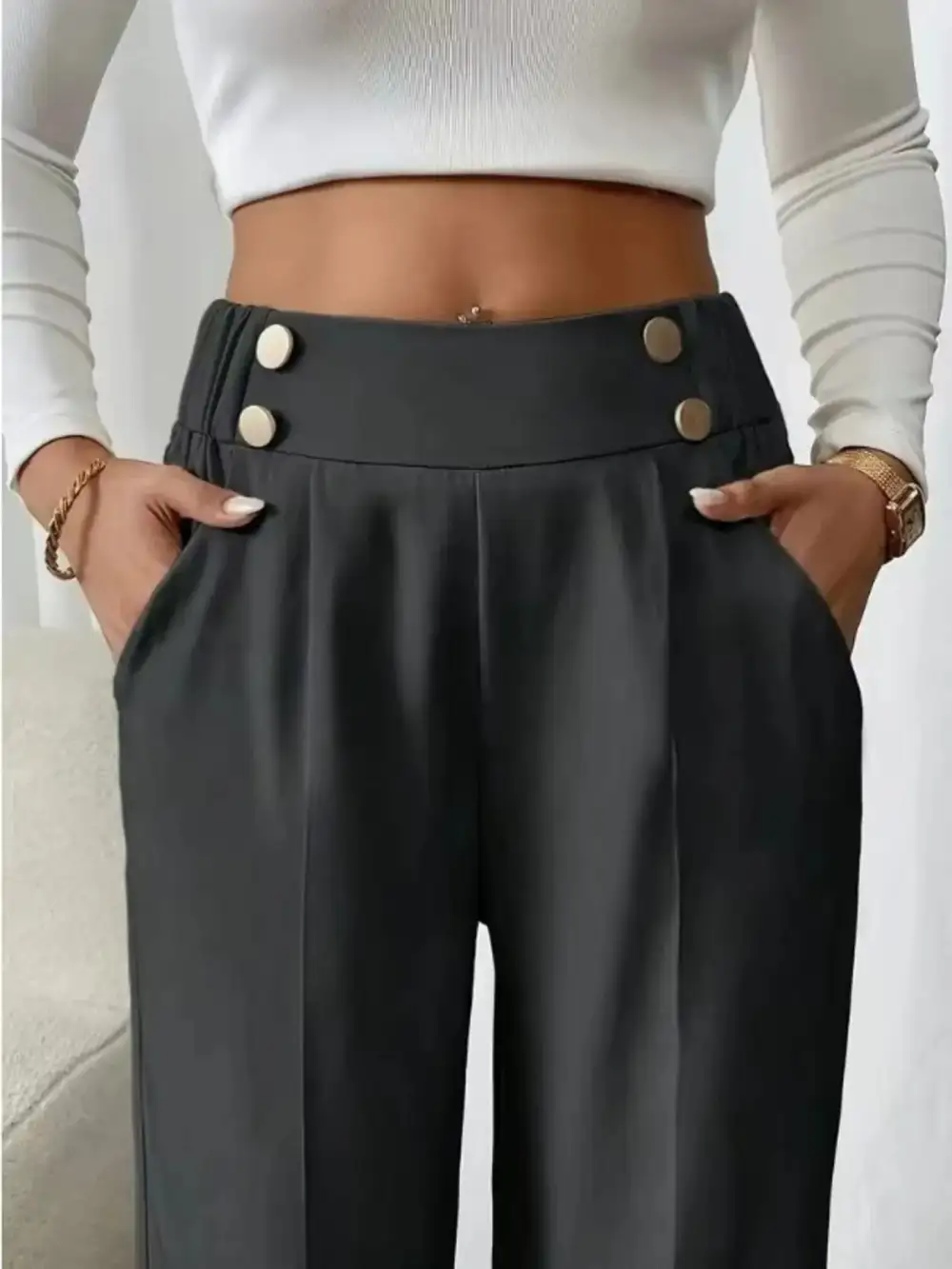 Wide Leg Versatile Pants