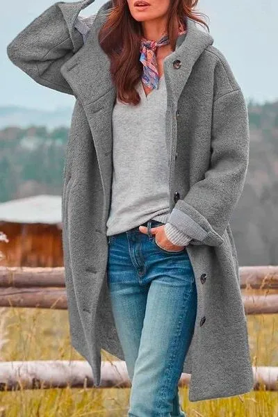 Wool Relaxed Coat