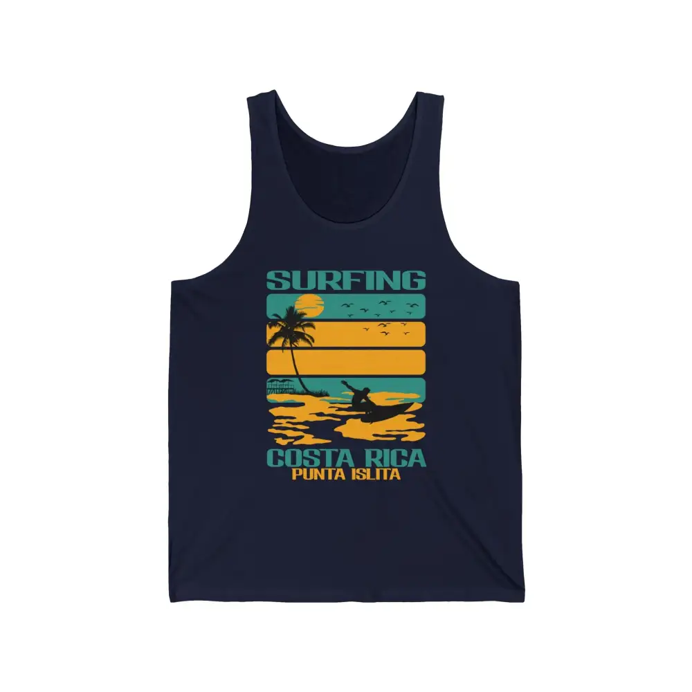 Sunset Surf Graphic Tank Top