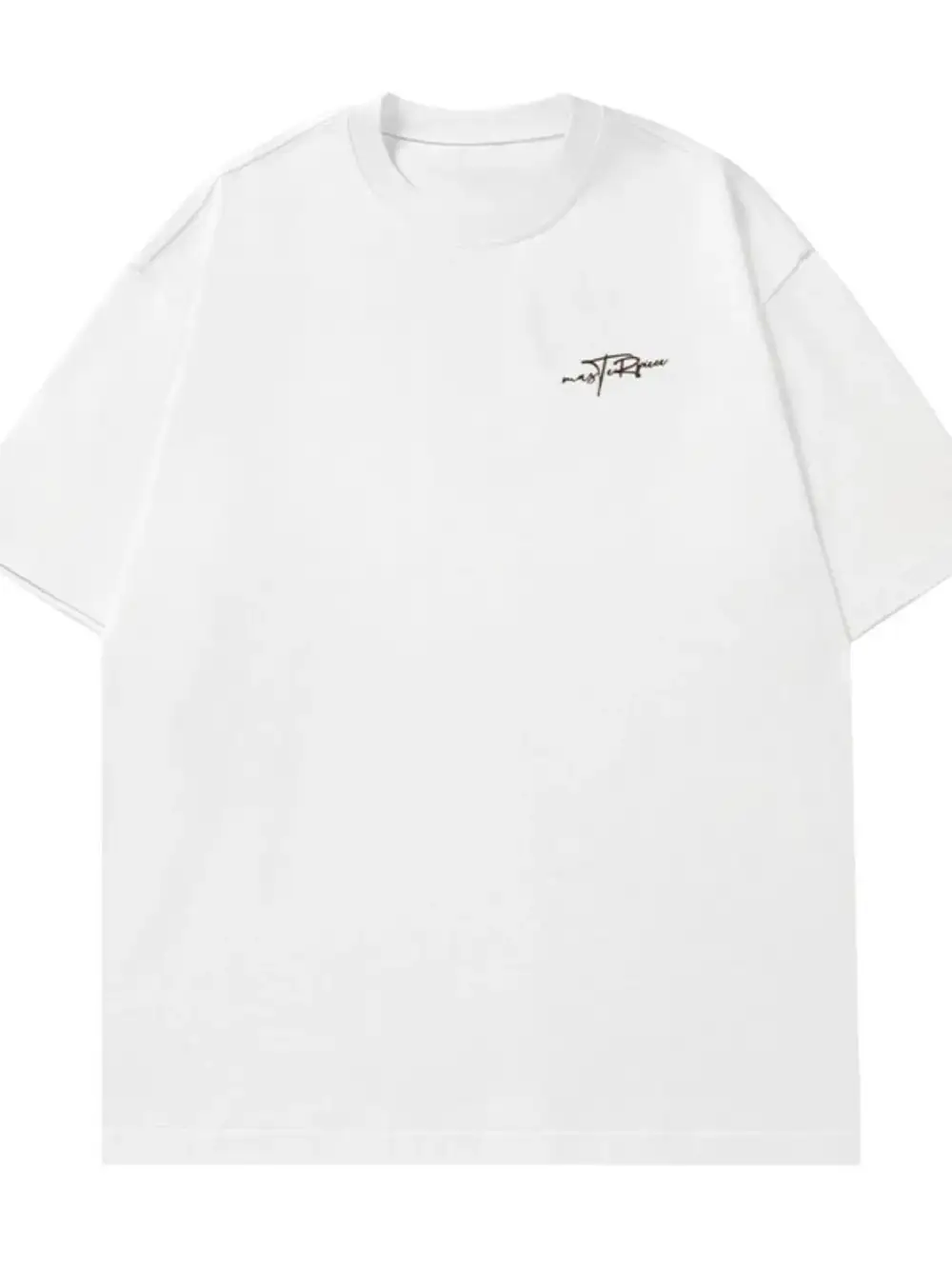 Loose Fit Crew Neck Half Sleeve Tee
