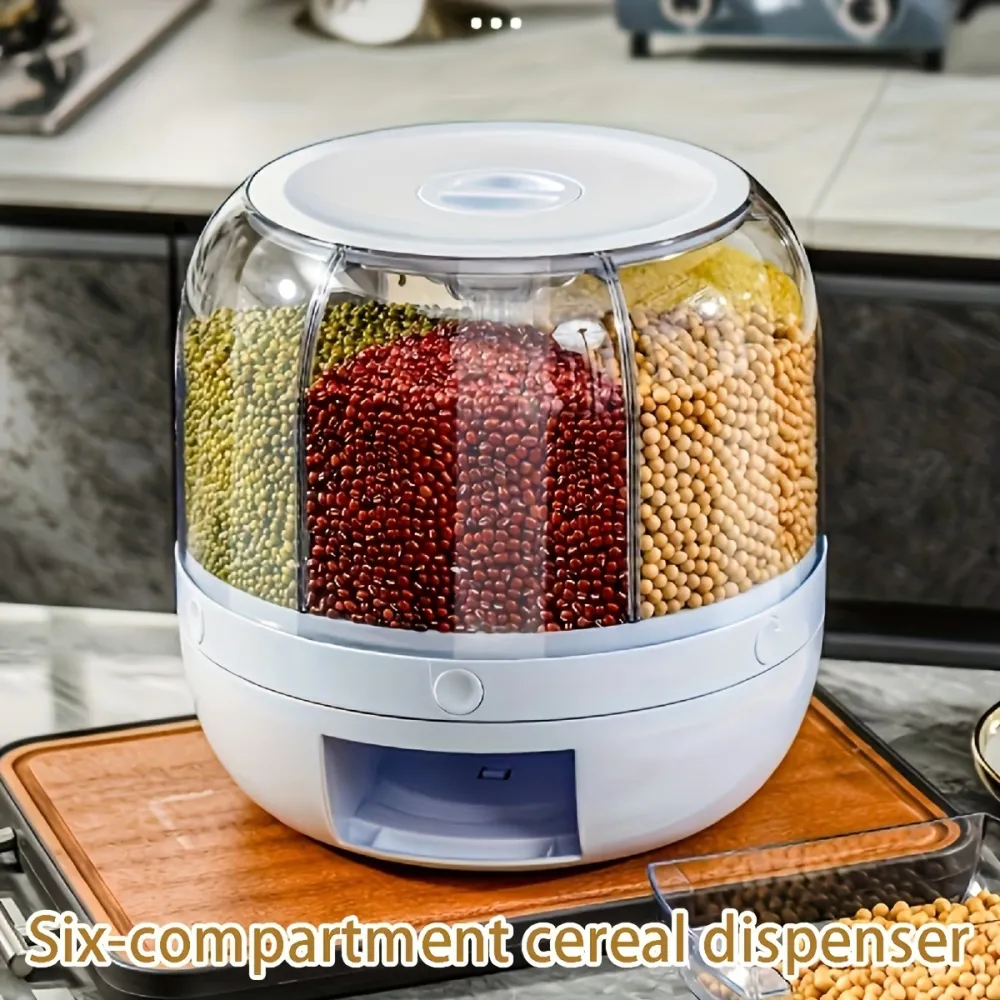 Rotating Grain Storage Container