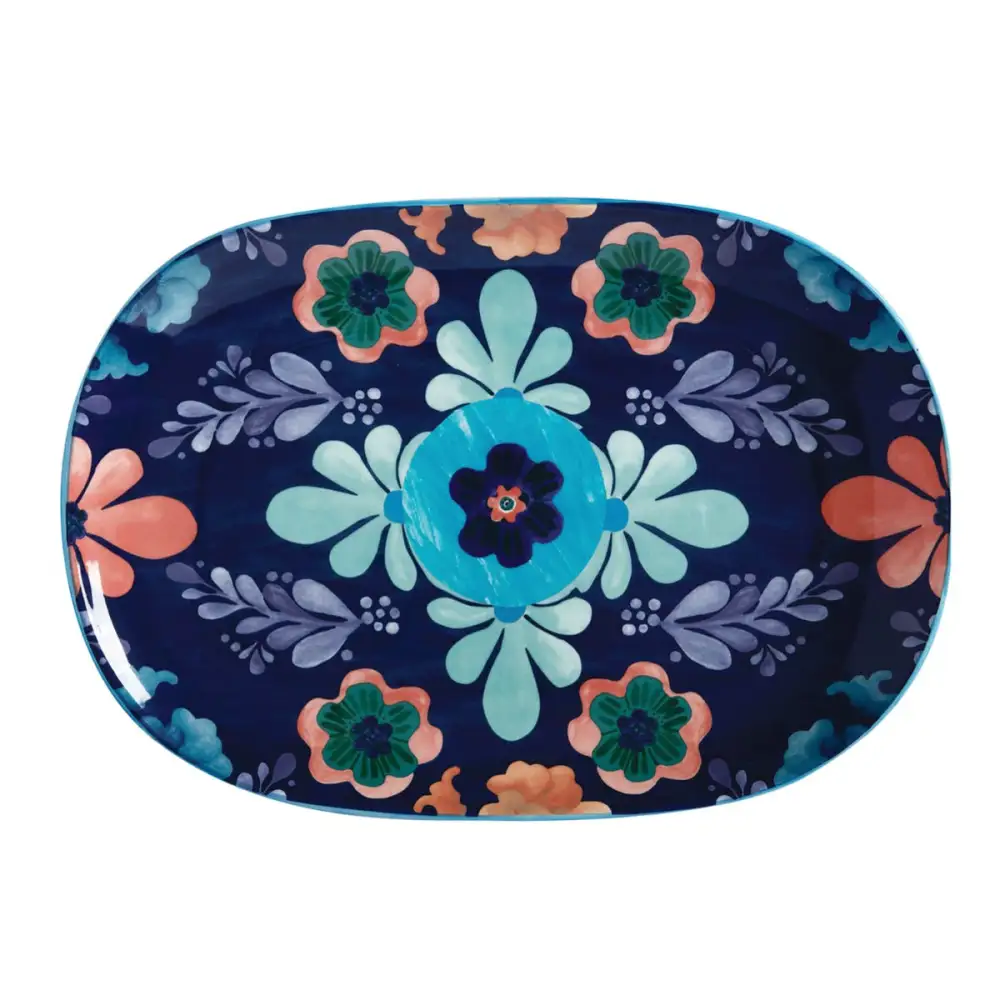 Majolica Oblong Serving Platter