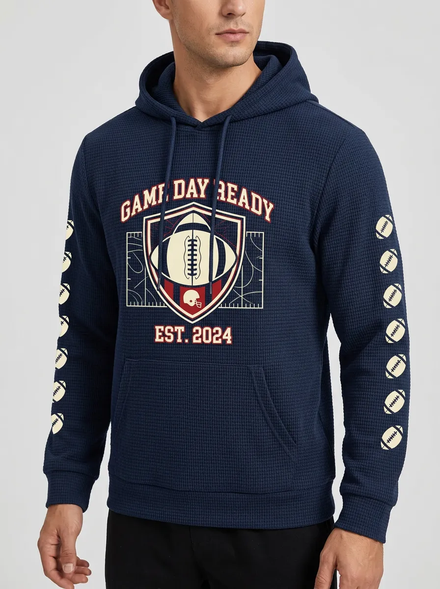 Men's American Football Game Day Ready Shield Hoodie