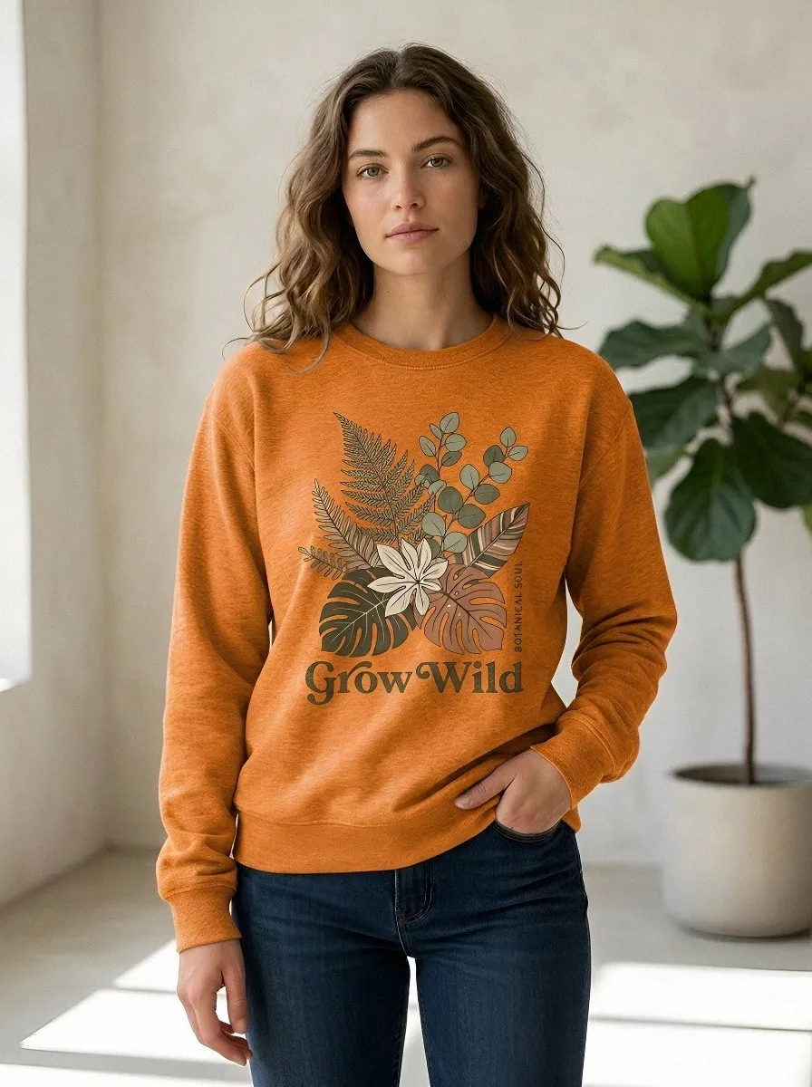 Botanical Soul Grow Sweatshirt