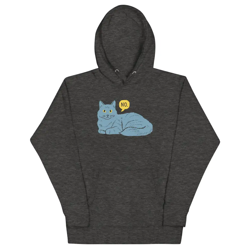 Cat Boundary Graphic Hoodie