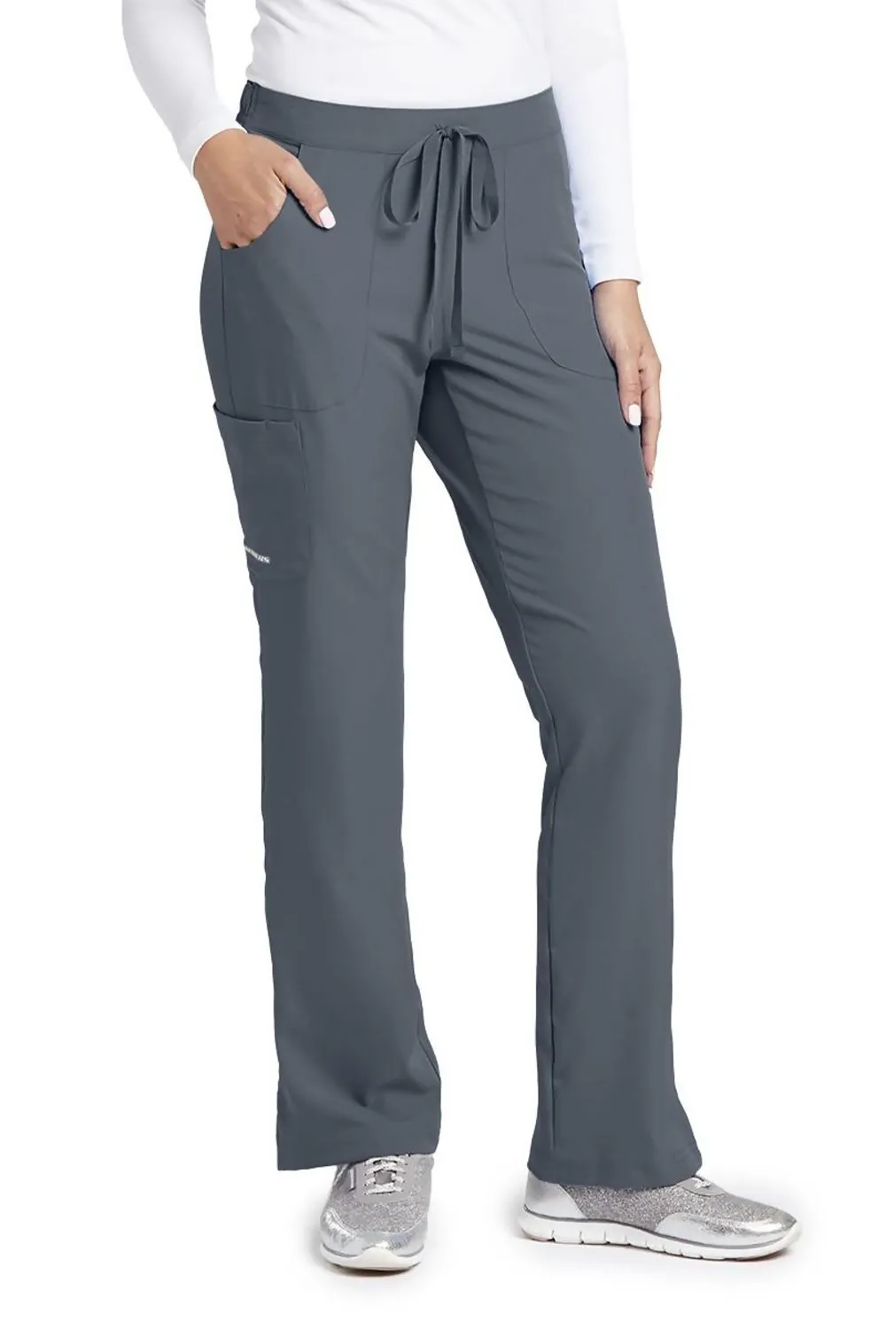 Women's Flat Front Beauty Healthcare Scrub Trousers