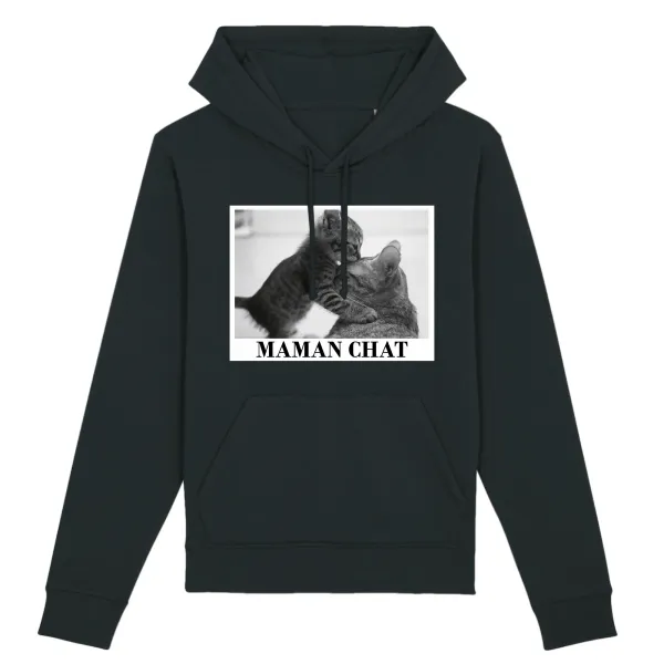 Cat Parent Graphic Pullover Hoodie