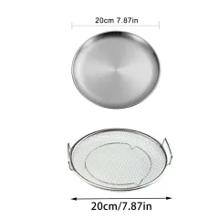 Household Frying Oil Drain Strainer Set