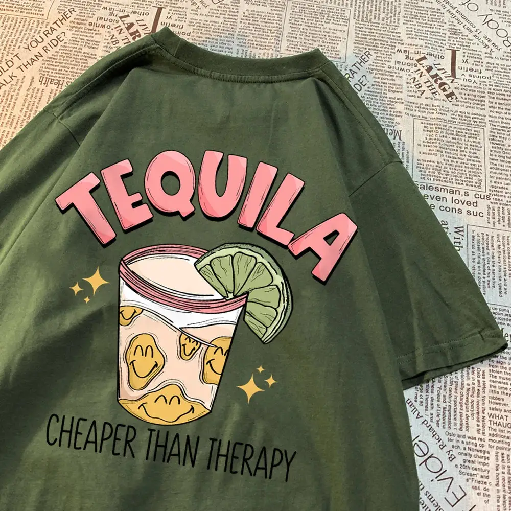 Tequila Graphic Cotton T-Shirt