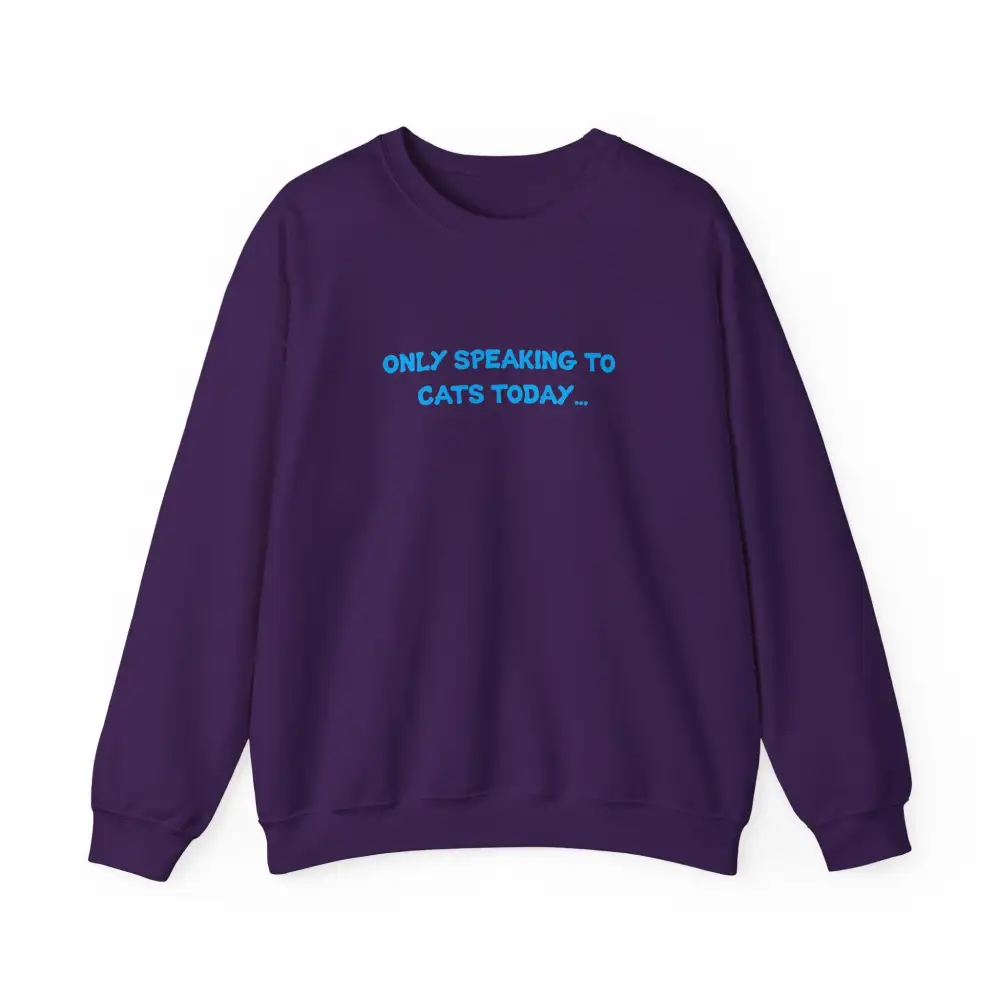 Quiet Cat Graphic Crewneck Sweatshirt