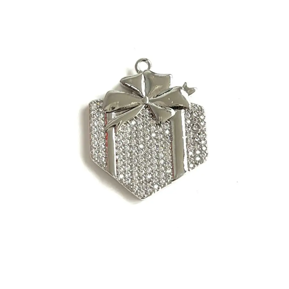 Refined Clean Form Hanging Charm