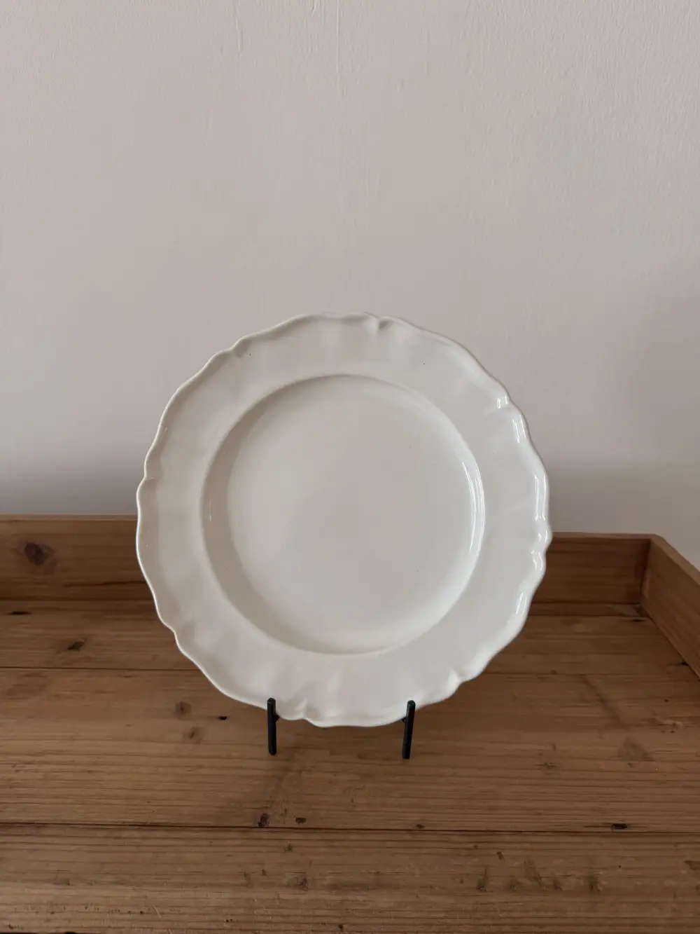 Glaze Round Flat Plate